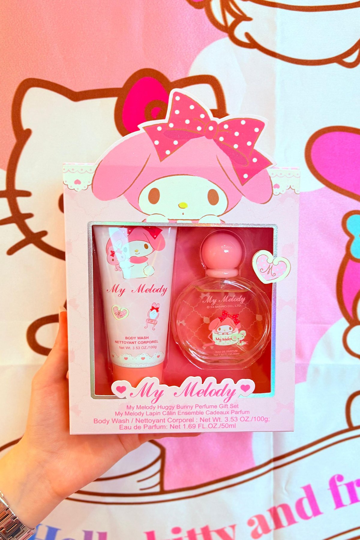Sanrio Lisanslı My Melody Hediye Parfüm Seti