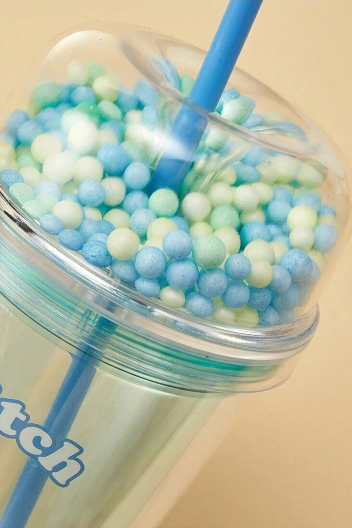 Lilo & Stitch Lisanslı Çift Cidarlı Pipetli Plastik Şişe (Outlet)