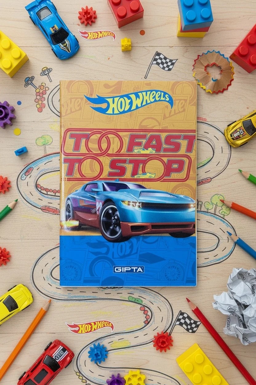 Hot Wheels A7 İkili Mini Bloknot