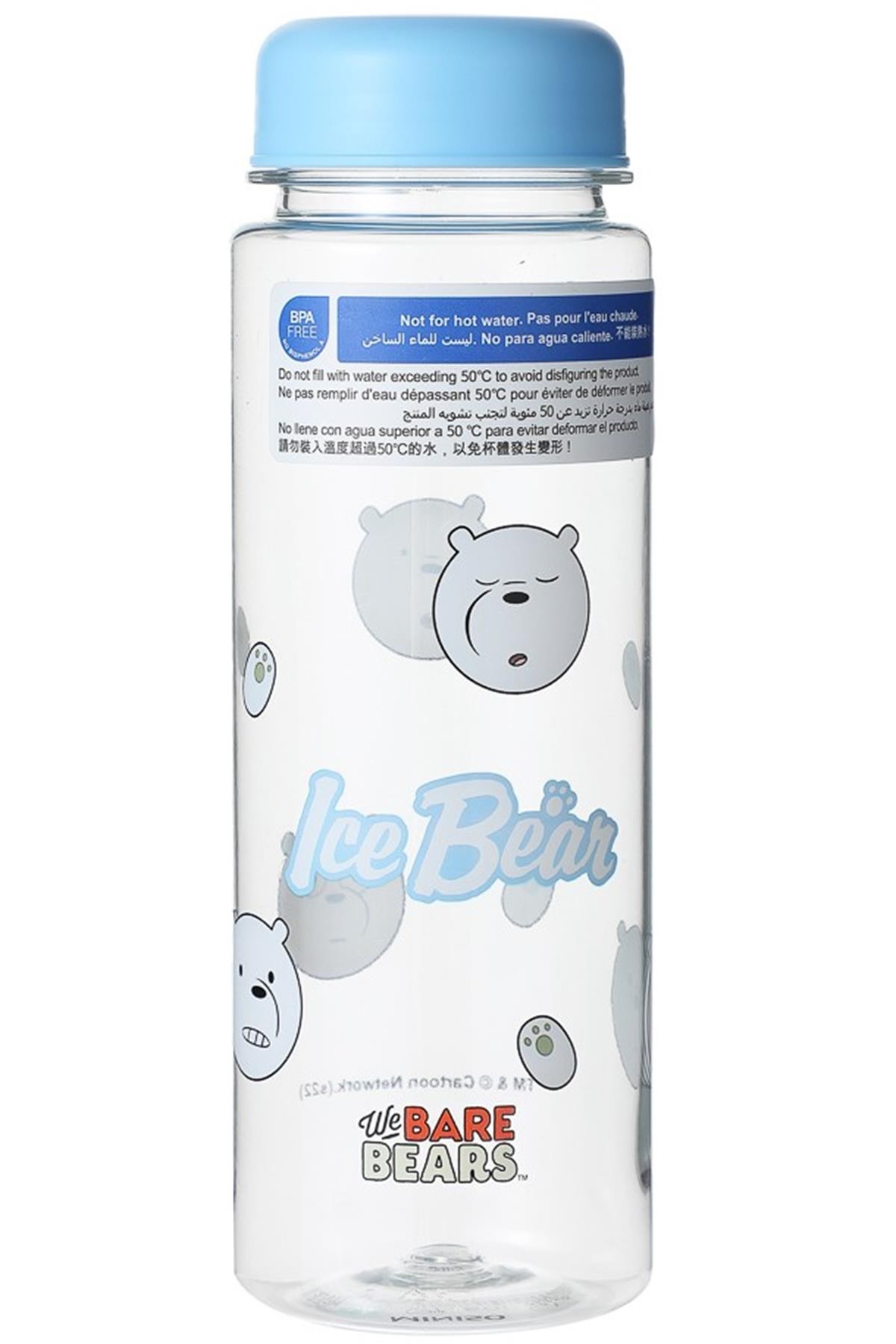 We Bare Bears Lisanslı Sevimli Kutup Ayısı Su Şişesi (500Ml)