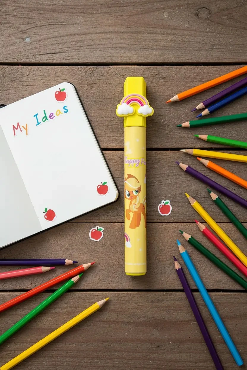 My Little Pony Lisanslı Büyük Boy Marker (Applejack)