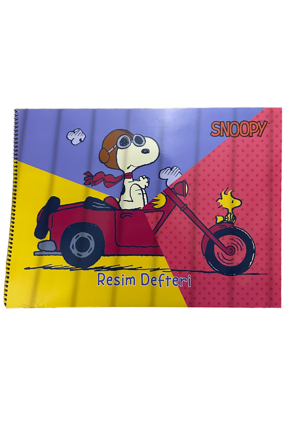 Snoopy Lisanslı Resim Defteri 15 Yp.