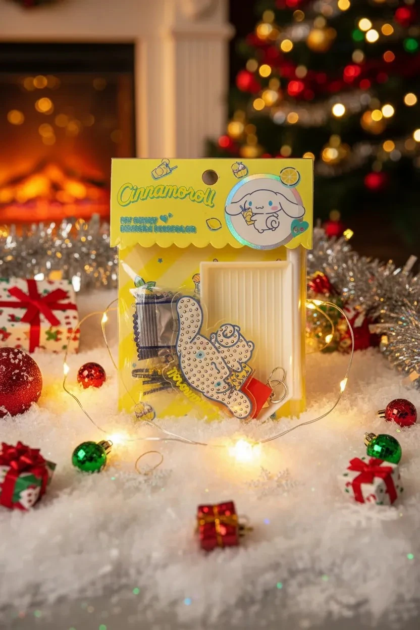 Sanrio Lisanslı Tatlı Koleksiyonu Kendin Yap Yapışkan Elmas