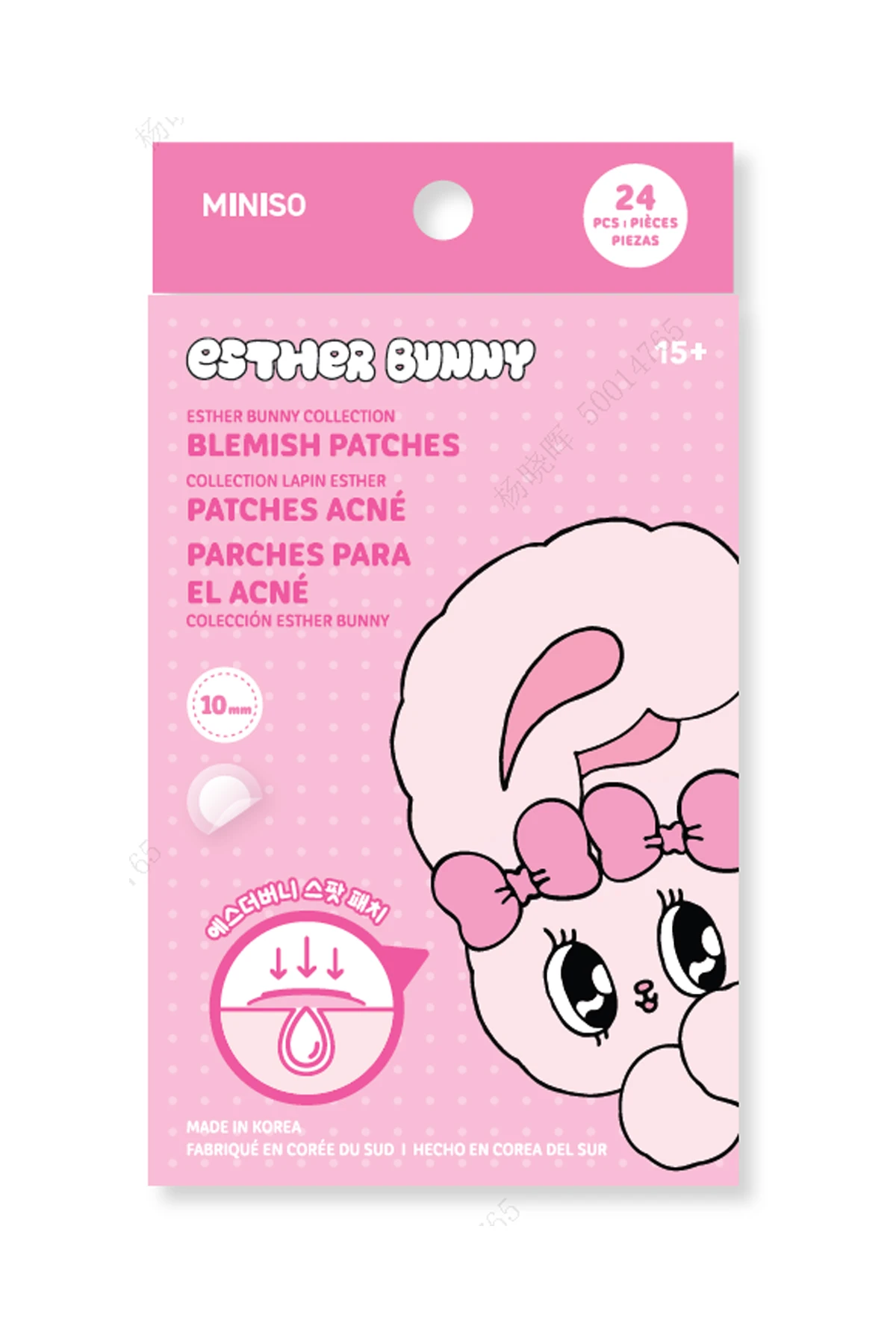 Esther Bunny Serisi Akne Bandı 10mm