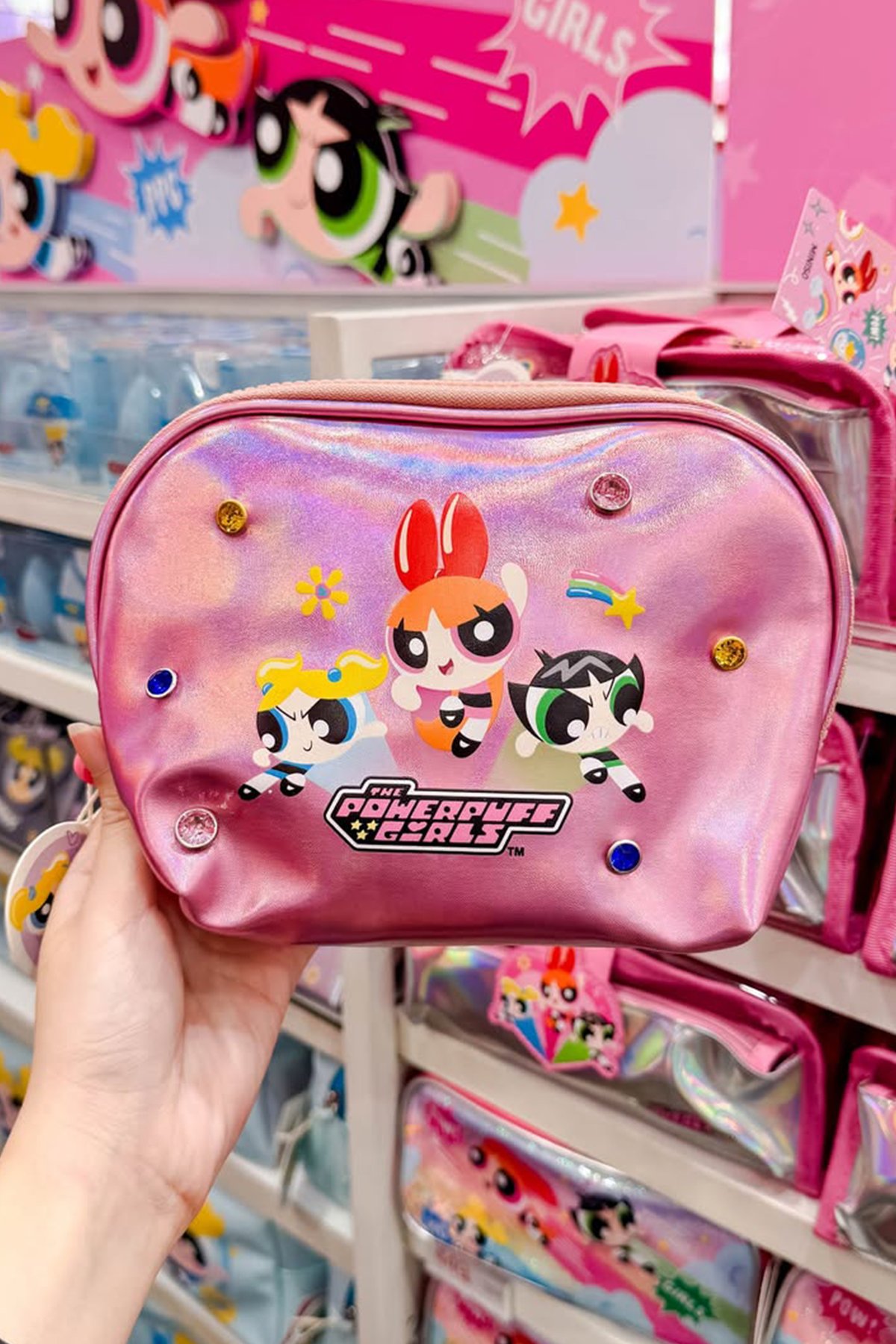 Powerpuff Girls Lisanslı Kozmetik Çantası