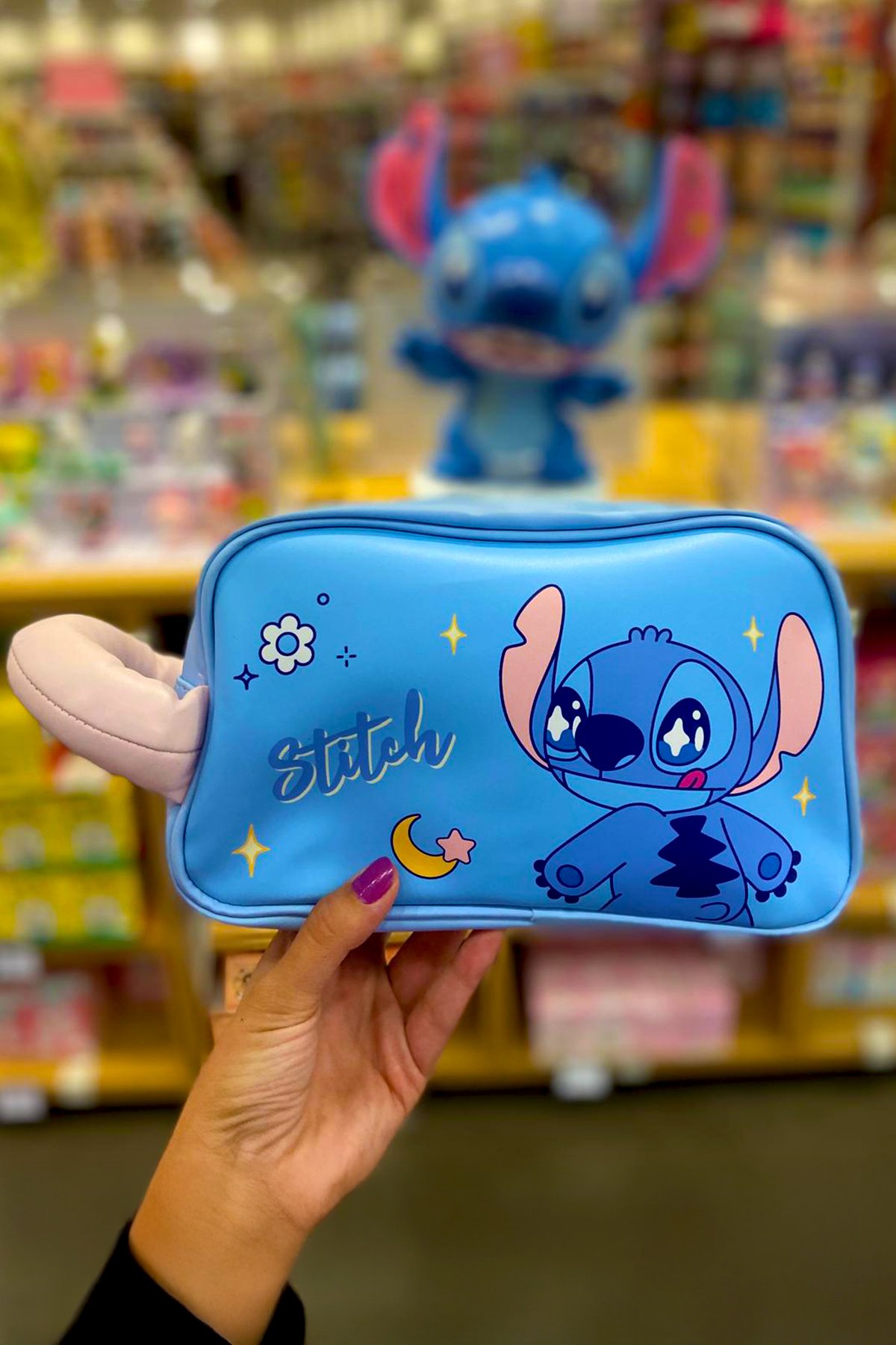 Disney Lilo & Stitch Lisanslı Parti Serisi Kozmetik Çantası