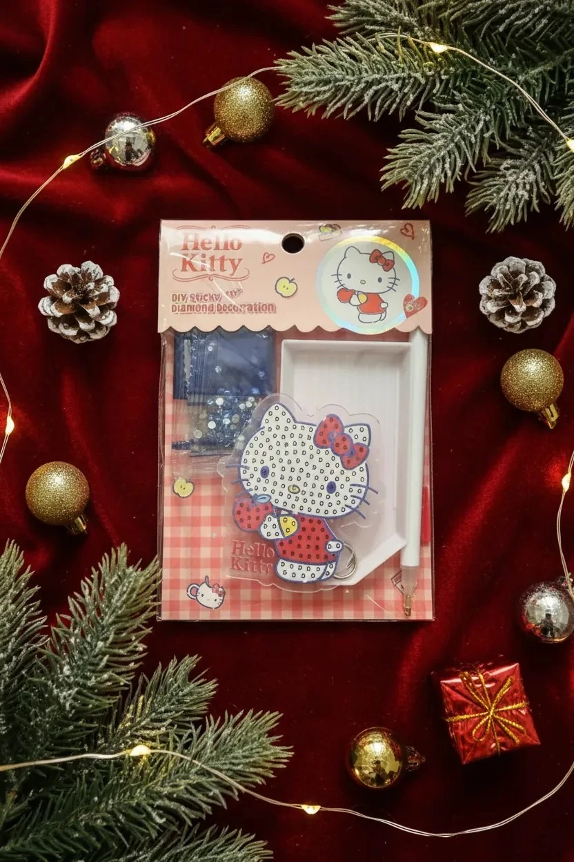 Sanrio Lisanslı Tatlı Koleksiyonu Kendin Yap Yapışkan Elmas