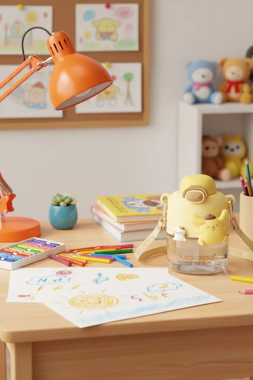 Sanrio Lisanslı Suluk (550ml) - Pompompurin