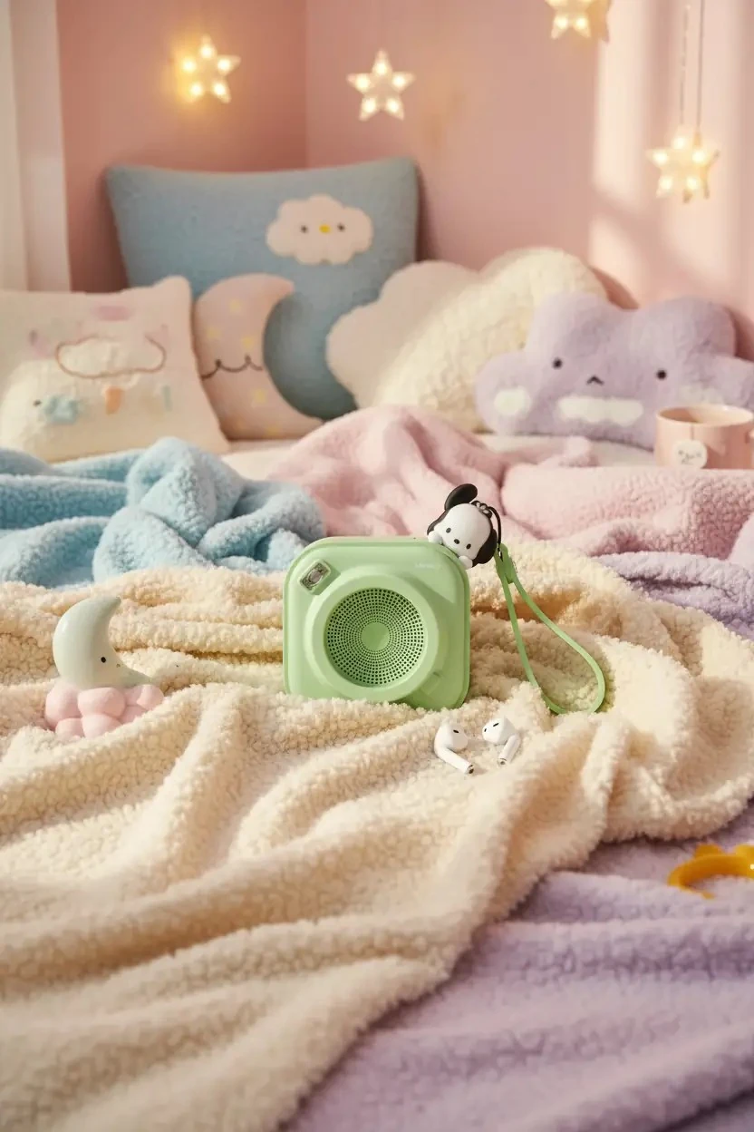 Sanrio Lisanslı Pochacco Bluetooth Hoparlör A132 – Taşınabilir Kablosuz Ses Deneyimi