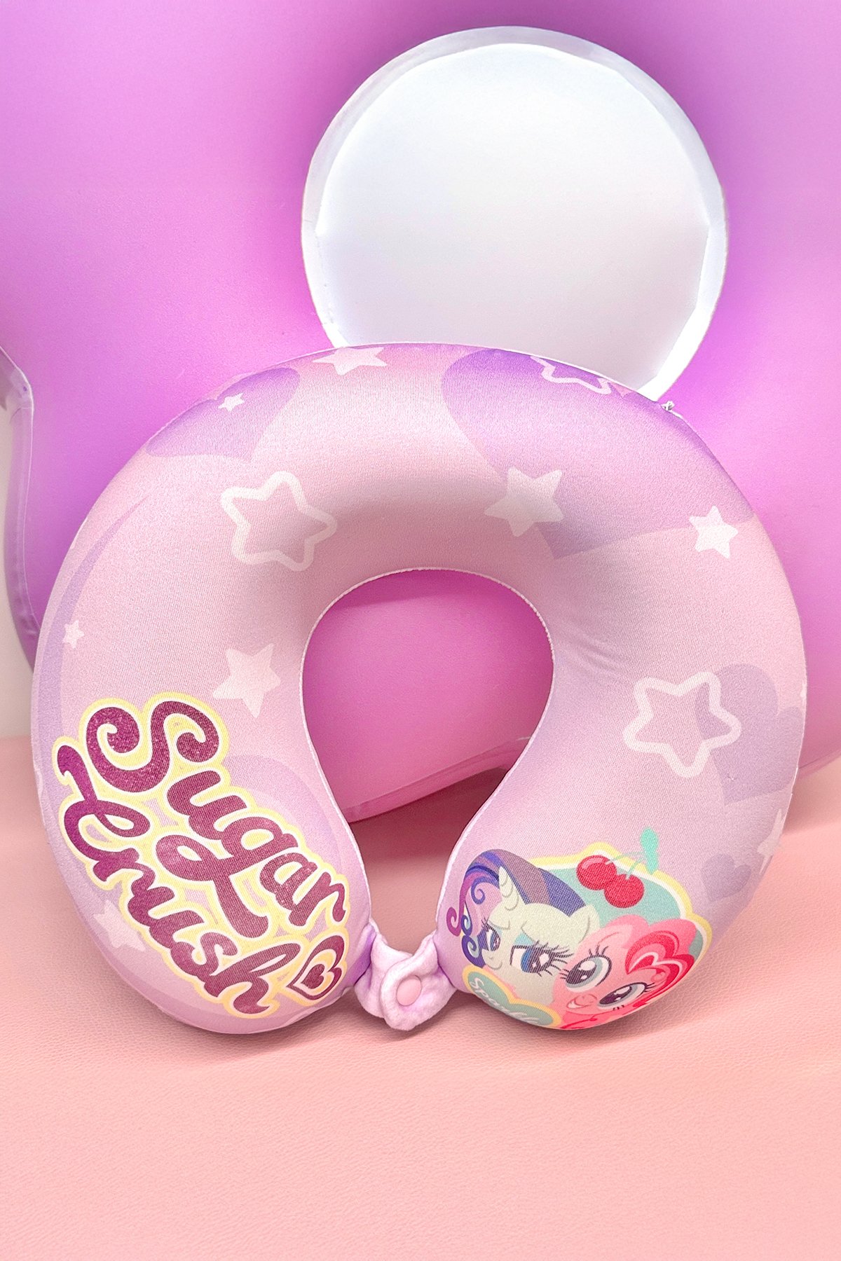 My Little Pony Lisanslı Hafızalı Köpük Boyun Yastığı (Mor)