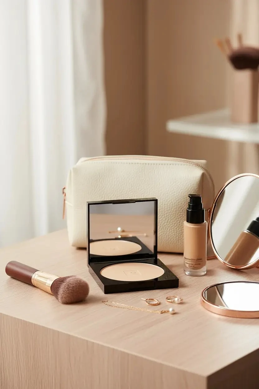 Pierre Cardin Porcelain Edition Compact Powder Golden Beige – İpeksi Mat Bitişli Kompakt Pudra