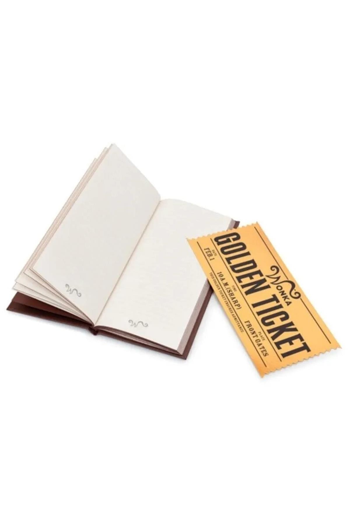 Willy Wonka Çikolata Görünümlü Defter - Kahverengi