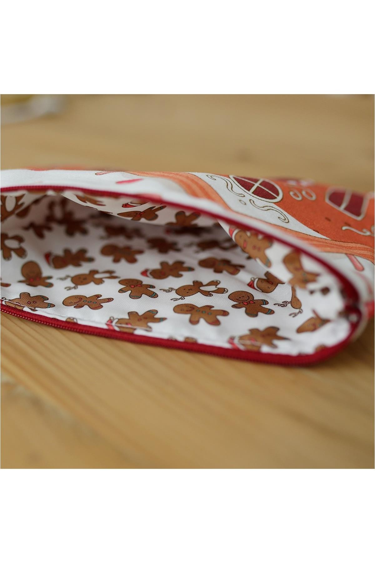 Gingerbread Kalemlik Kozmetik Çantası