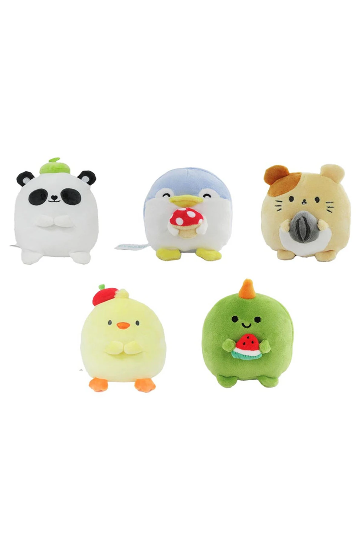 Yummy Yummy Serisi 10 cm Peluş Oyuncak (5 Çeşitli Model)