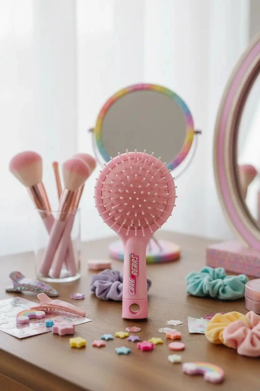 Care Bears Lisanslı Sevimli Saç Fırçası 15 Cm