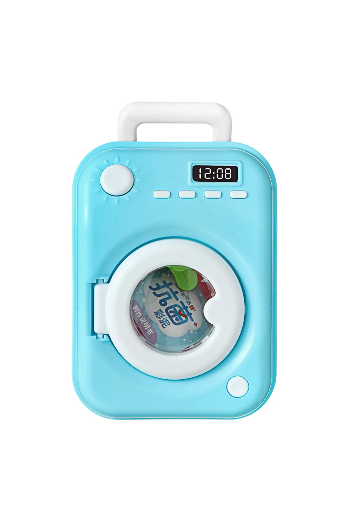 Mavi Çamaşır Makinesi Figürlü Oyun Hamuru