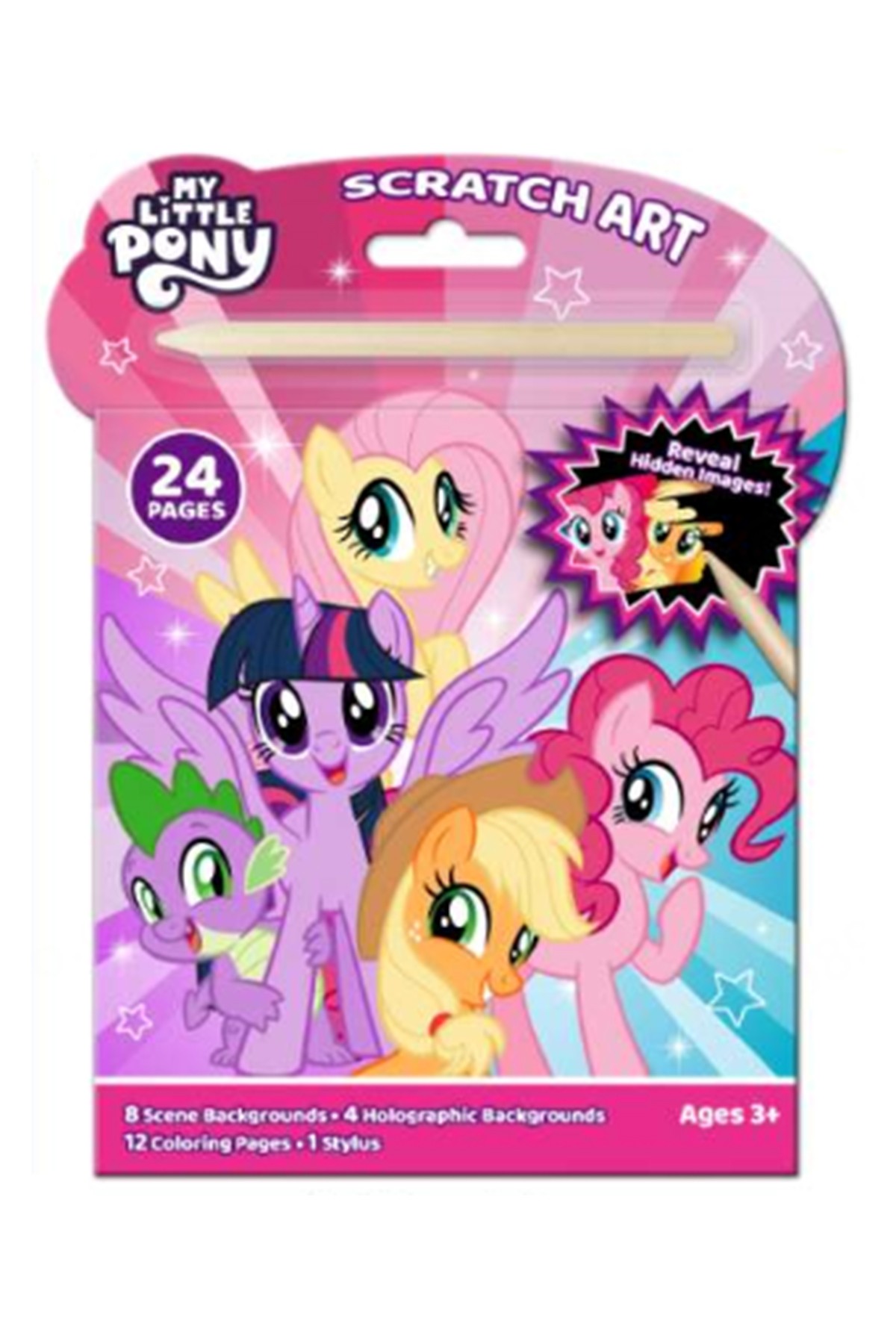 My Little Pony Lisanslı Çizik Boyama