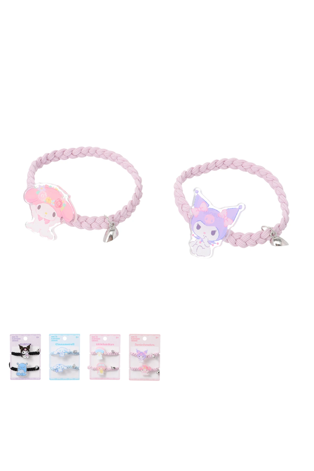 Hello Kitty Lisanslı Örgülü Mıknatıslı Saç Tokası (2 adet)