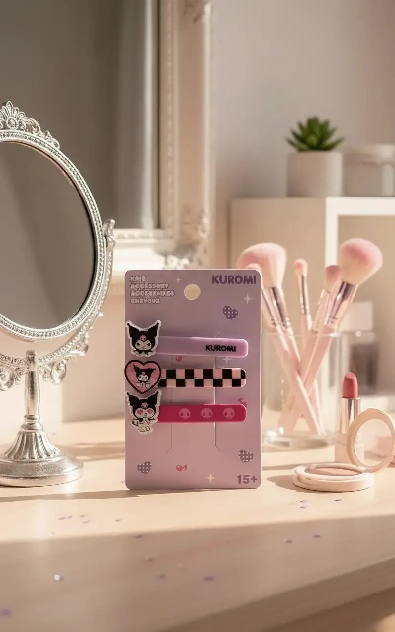 Hello Kitty Lisanslı Saç Tokası (3 adet)