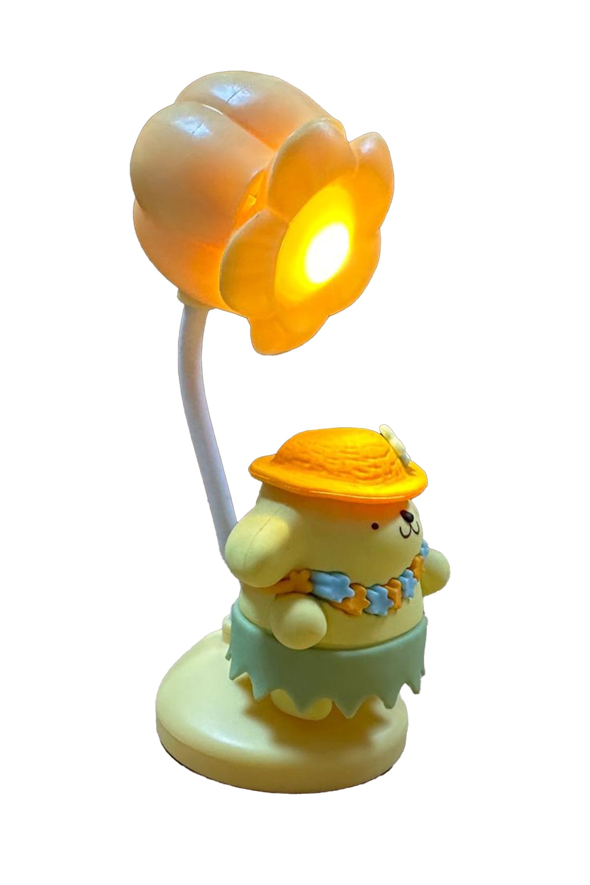 Sanrio Lisanslı Yaz Plajı Serisi Dekoratif Masa Lambası (Pompompurin)
