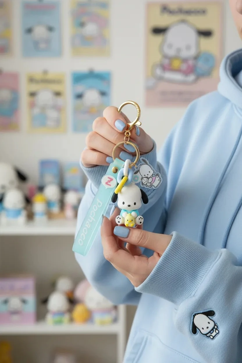 Sanrio Lisanslı Arkadaş Serisi Anahtarlık