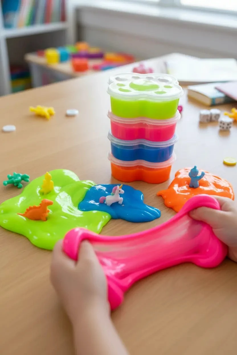 Sino Neon Slime Oyun Jeli 140 Gr – Pati Kutulu Esnek Eğlenceli Doku