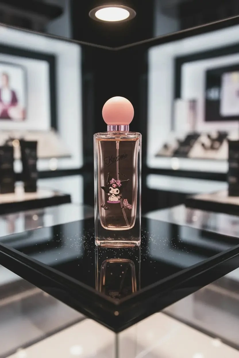 Sanrio Lisanslı Kuromi Parfüm EDT 50 ml – Ferah Floral Notalı Kadın Parfümü