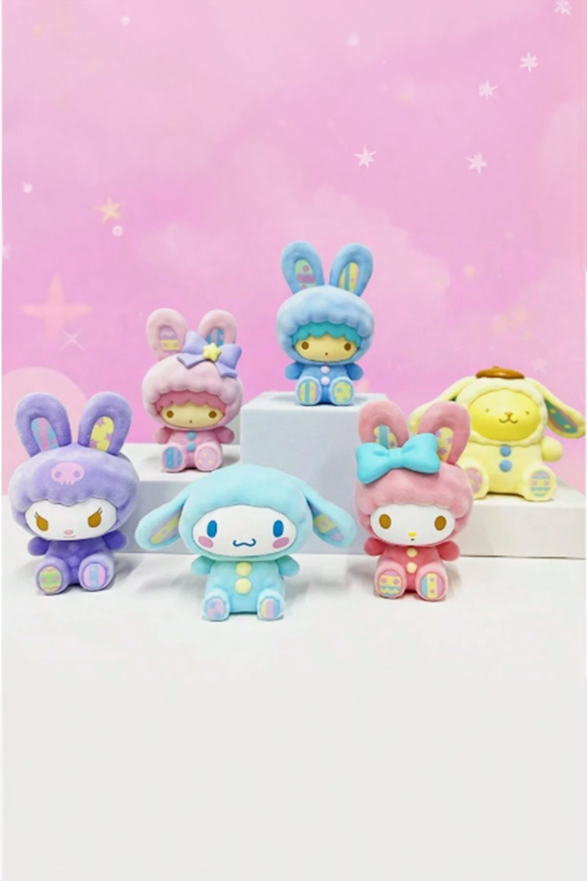 Sanrio Lisanslı Tavşan Serisi Sürpriz Figürlü Kutu Blind Box