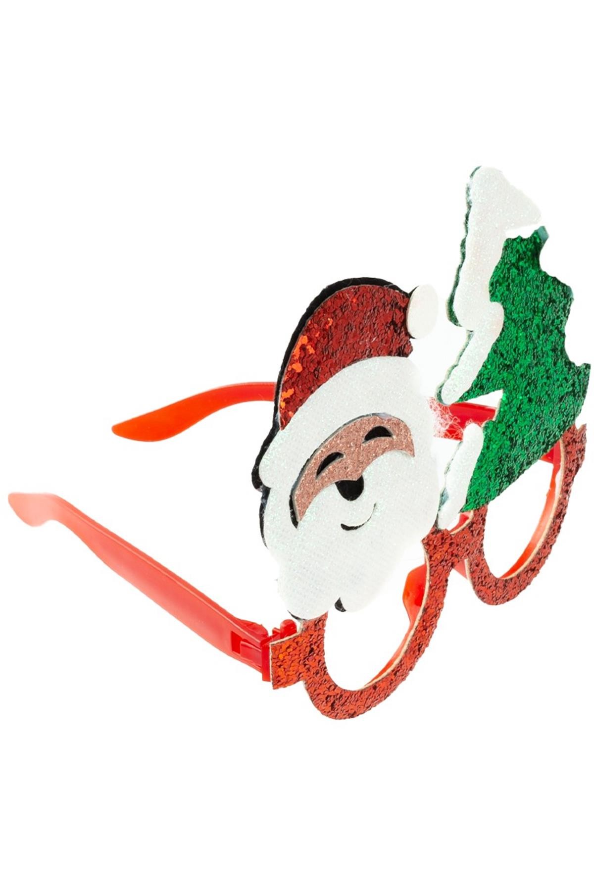 Yılbaşı Noel Baba Parti Gözlüğü-Çam