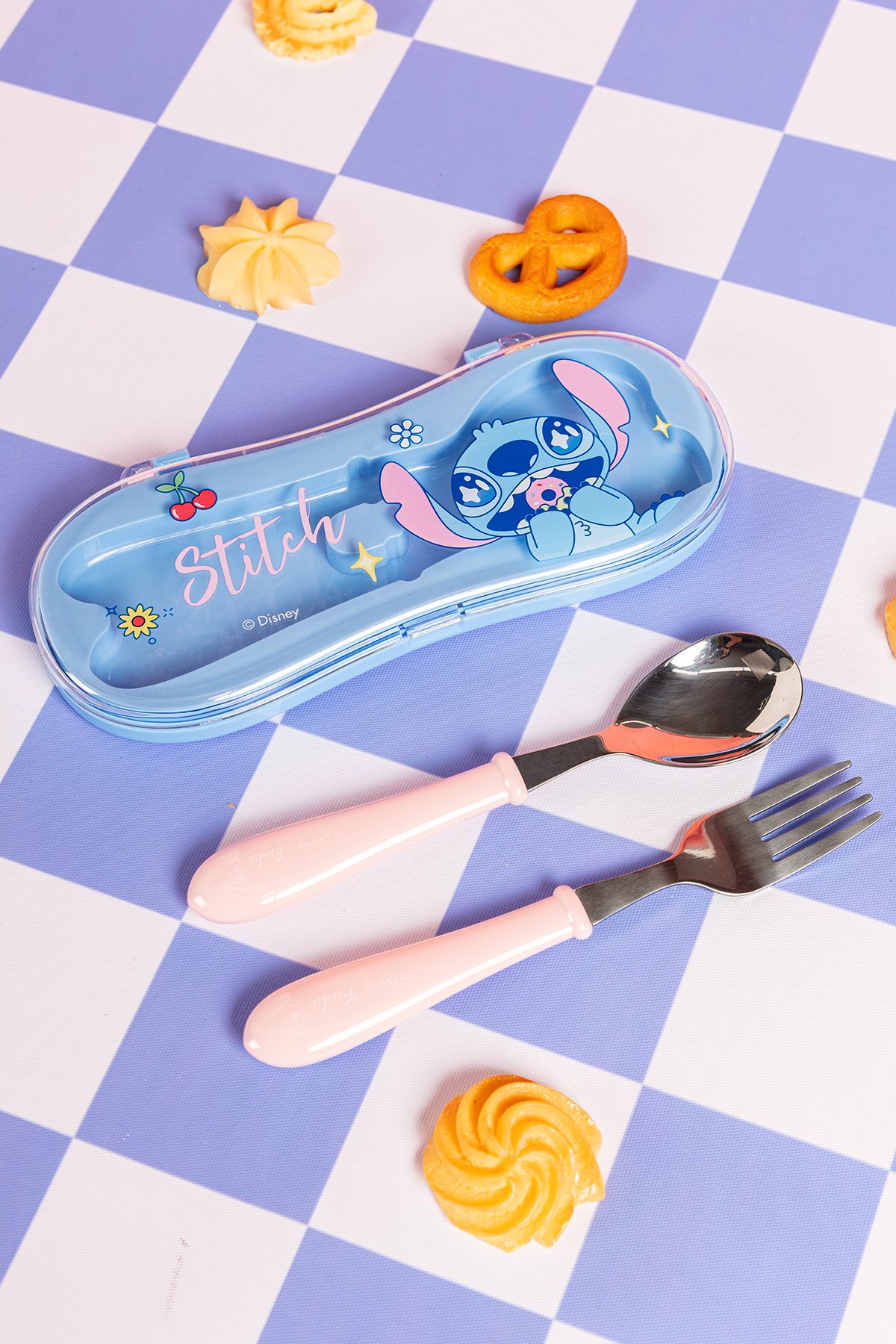 Disney Lilo&Stitch Lisanslı Parti Serisi Çatal Kaşık Seti
