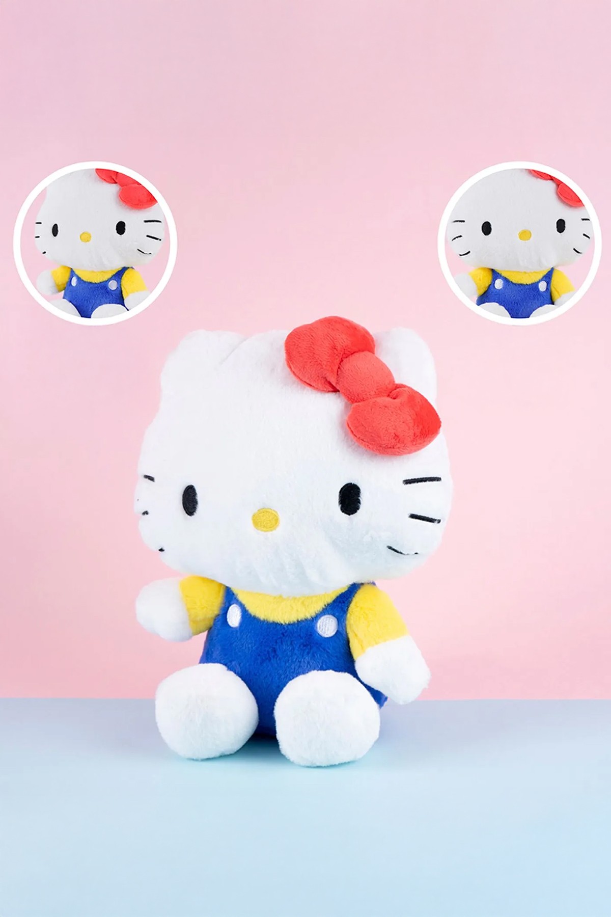 Sanrio Lisanslı Oturan Peluş Oyuncak (26 cm) - Hello Kitty