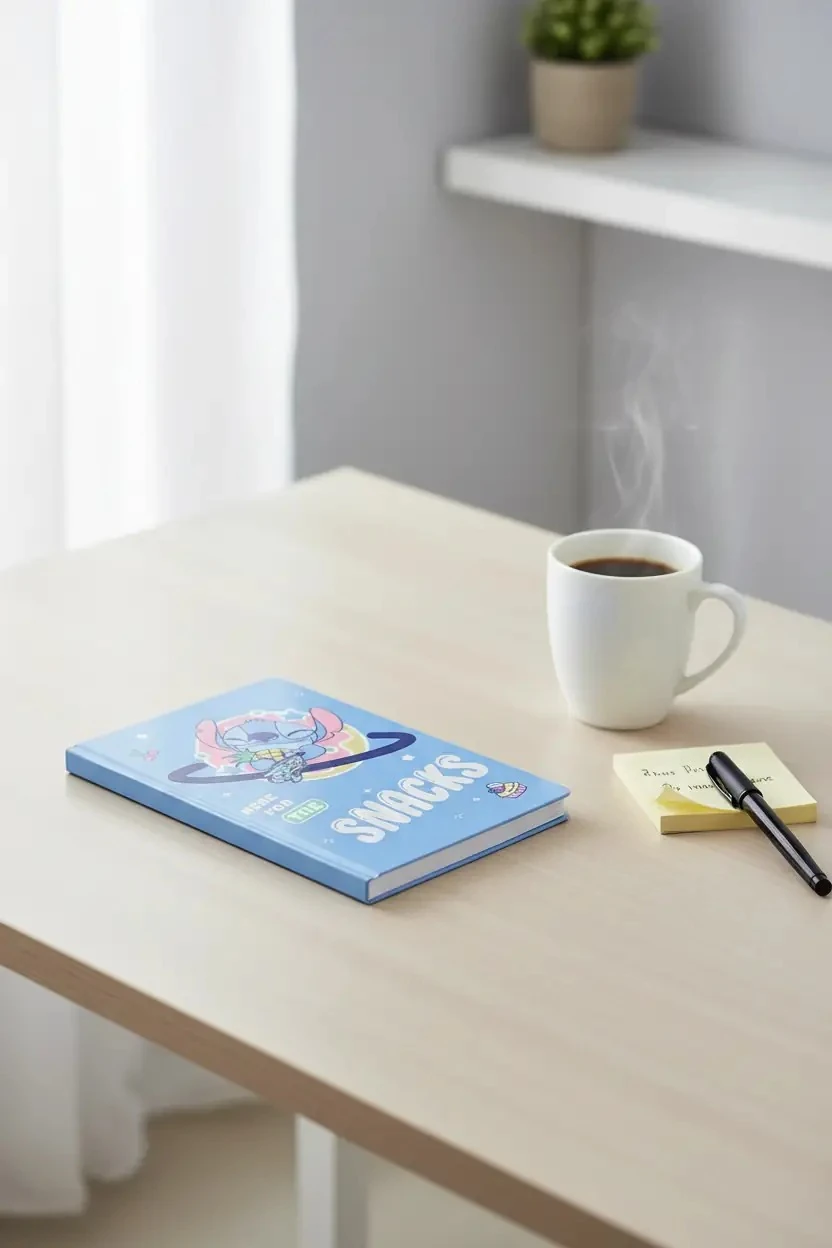 Disney Lilo & Stitch Lisanslı Uçak Kabartmalı Sert Kapak Defter – 80 Yaprak