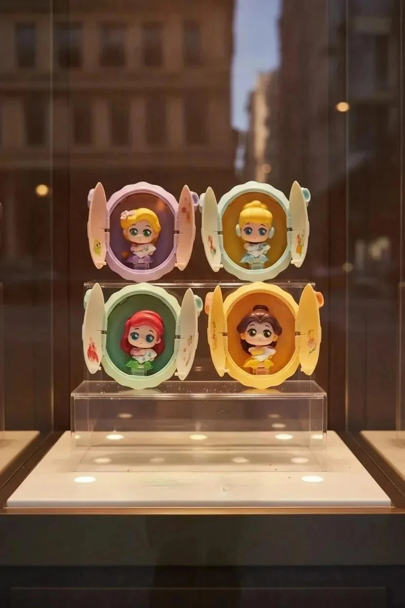 Disney Prenses Lisanslı Uyuyan Bebek Figürlü Sürpriz Kutu - Blind Box