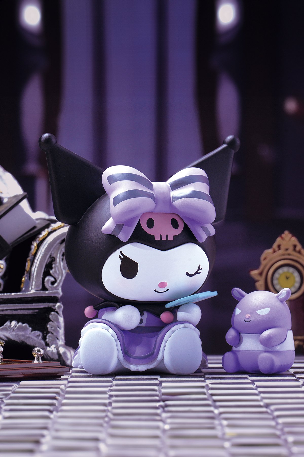 Sanrio Lisanslı Kuromi Şanslı Kehanet Serisi Sürpriz Figürlü Kutu Blind Box