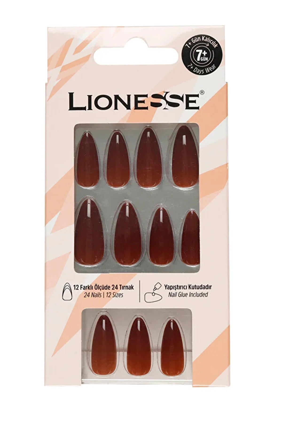 LİONESSE TAKMA TIRNAK A-98 BURGUNDY