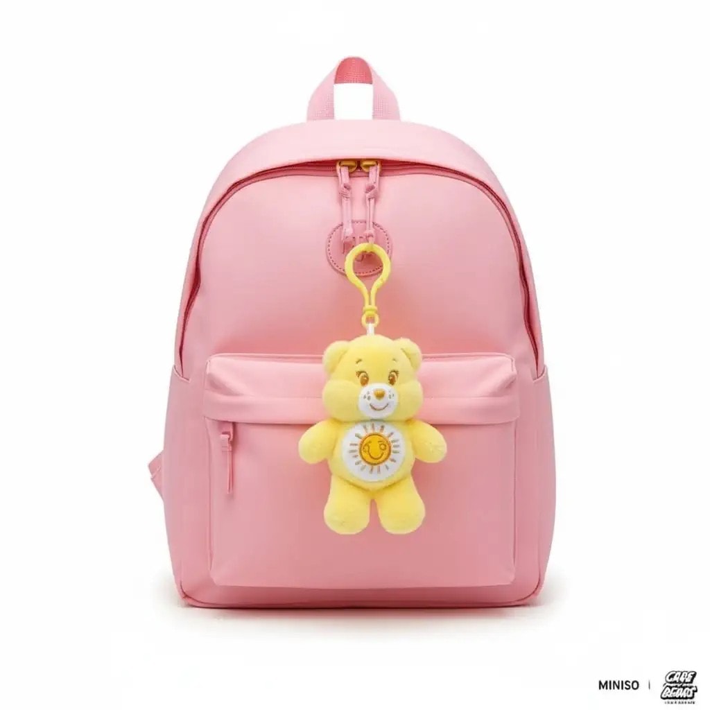 Care Bears Lisanslı Peluş Anahtarlık (Funshine)