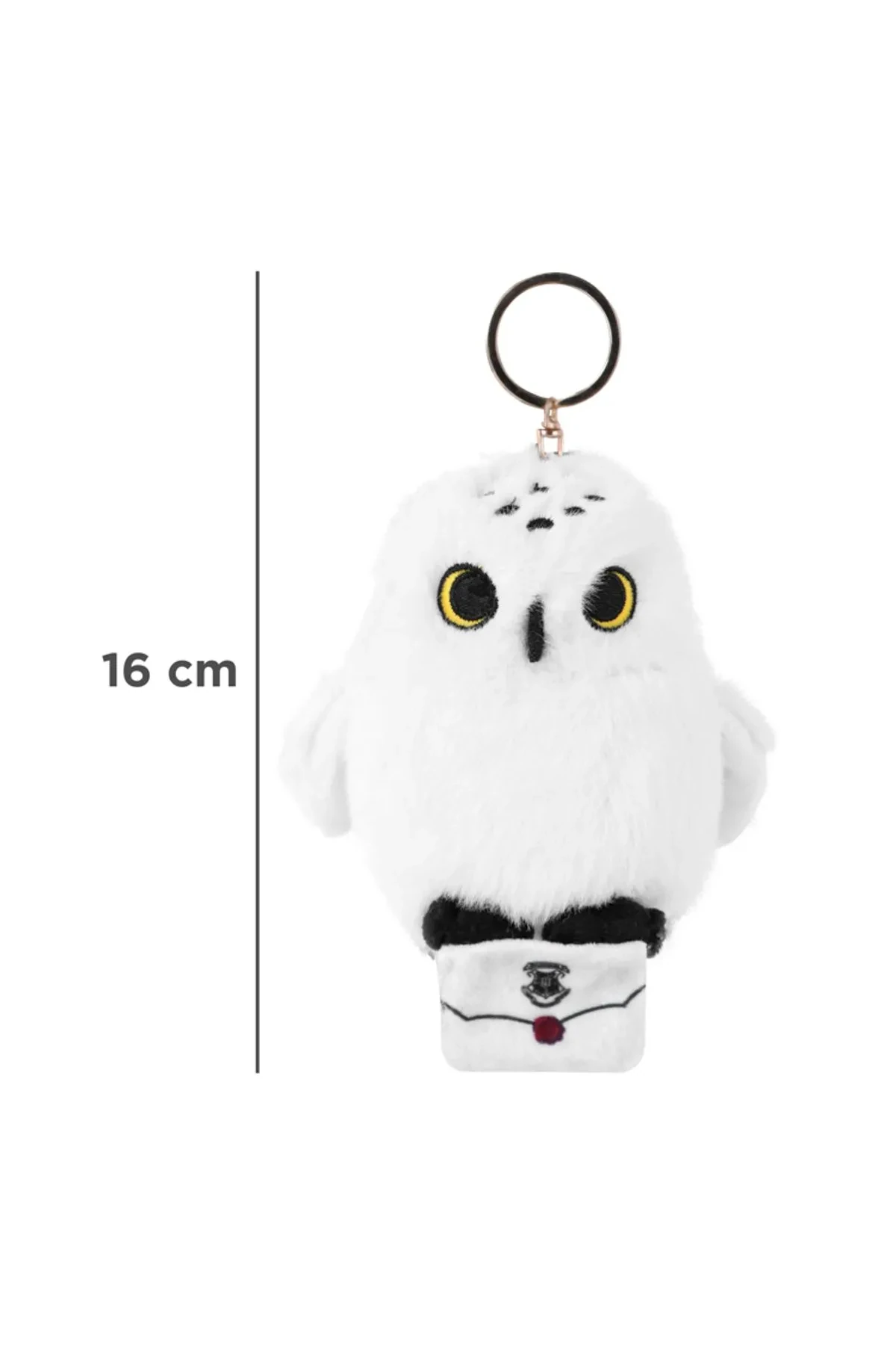 Harry Potter Lisanslı Hedwig Peluş Anahtarlık - Çanta Süsü