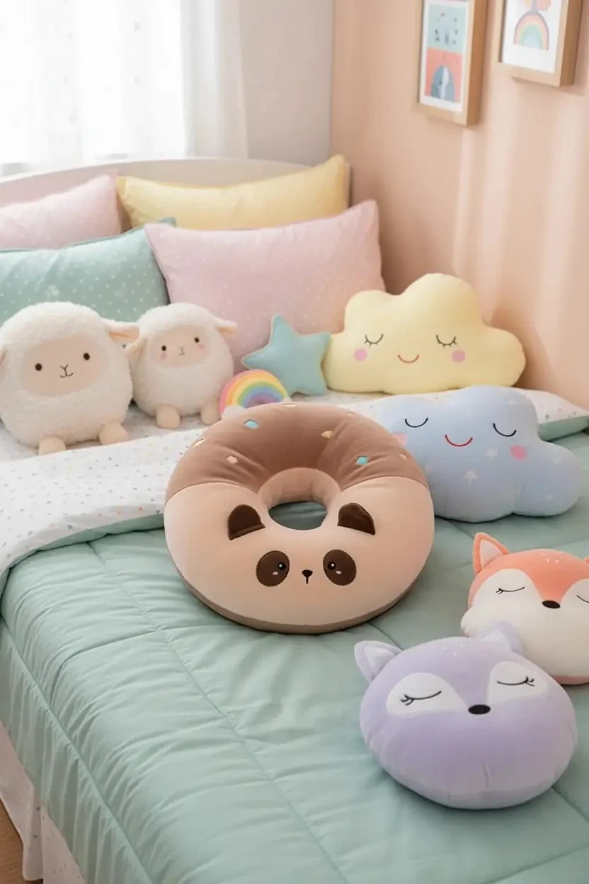 Panda Suratlı Peluş Oyuncak (Donut)