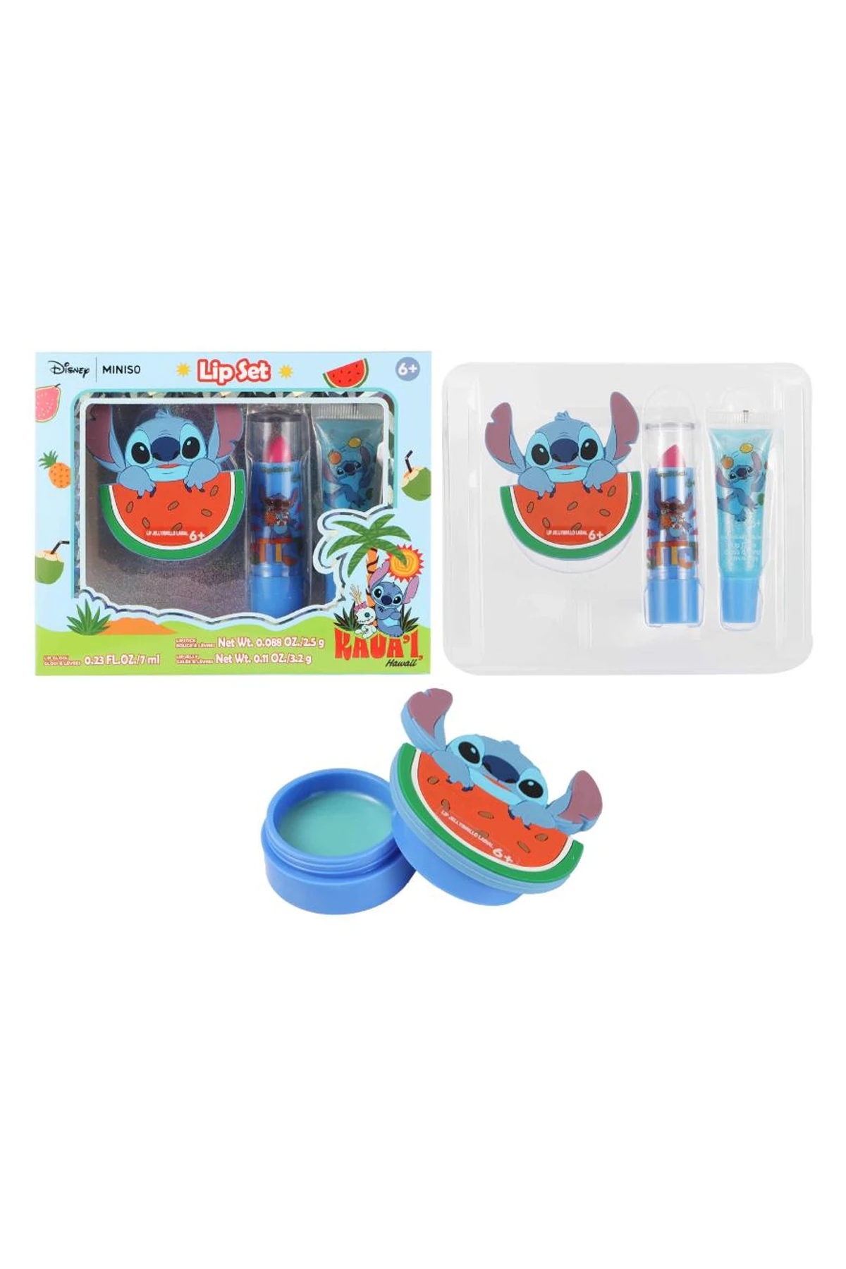 Disney Lilo & Stitch Lisanslı Nemlendirici Dudak Seti