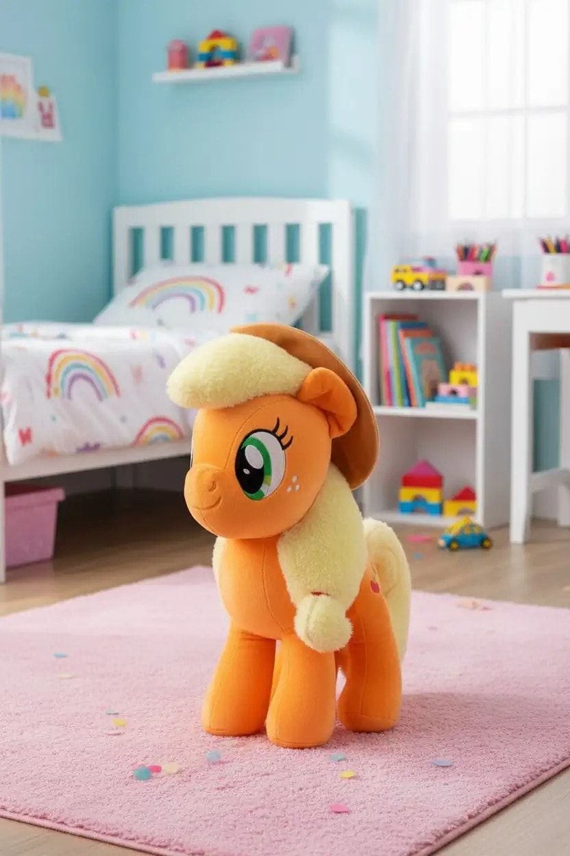 My Little Pony Lisanslı 40 cm Peluş Oyuncak (Applejack)