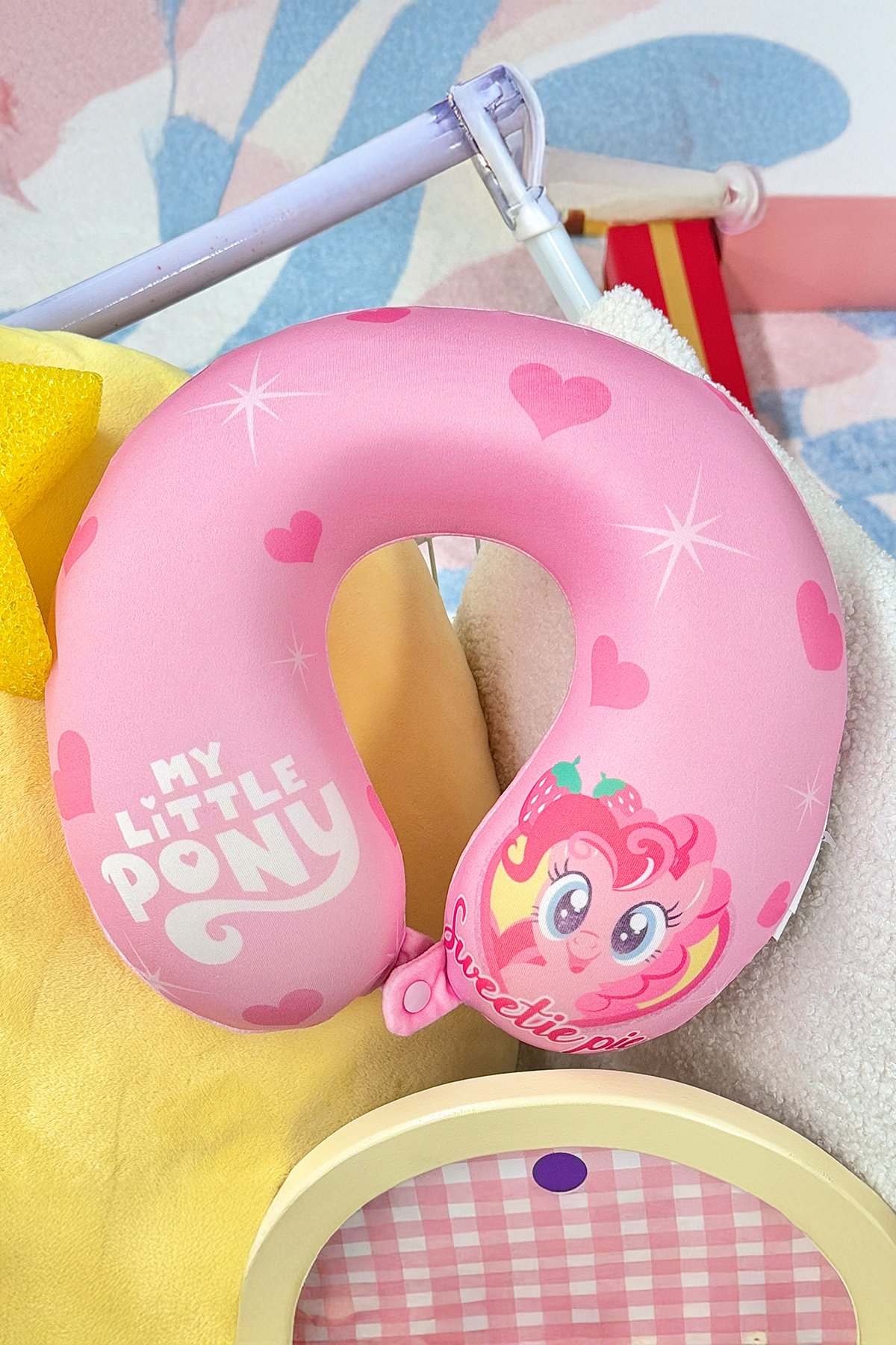 My Little Pony Lisanslı Hafızalı Köpük Boyun Yastığı (Pembe)