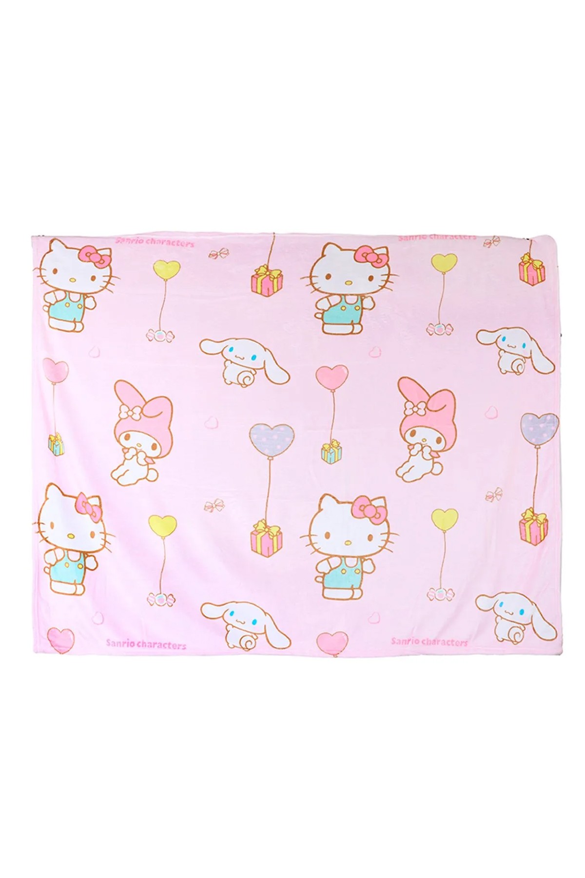 Sanrio Lisanslı Karakter Baskılı Battaniye