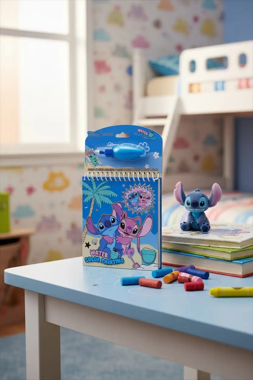 Disney Lilo&Stitch Lisanslı Stitch Koleksiyonu Suluboya Resim