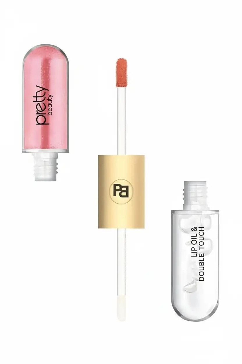 Pretty Beauty Çift Taraflı Gloss Ruj & Lip Oil Pb-408B-06