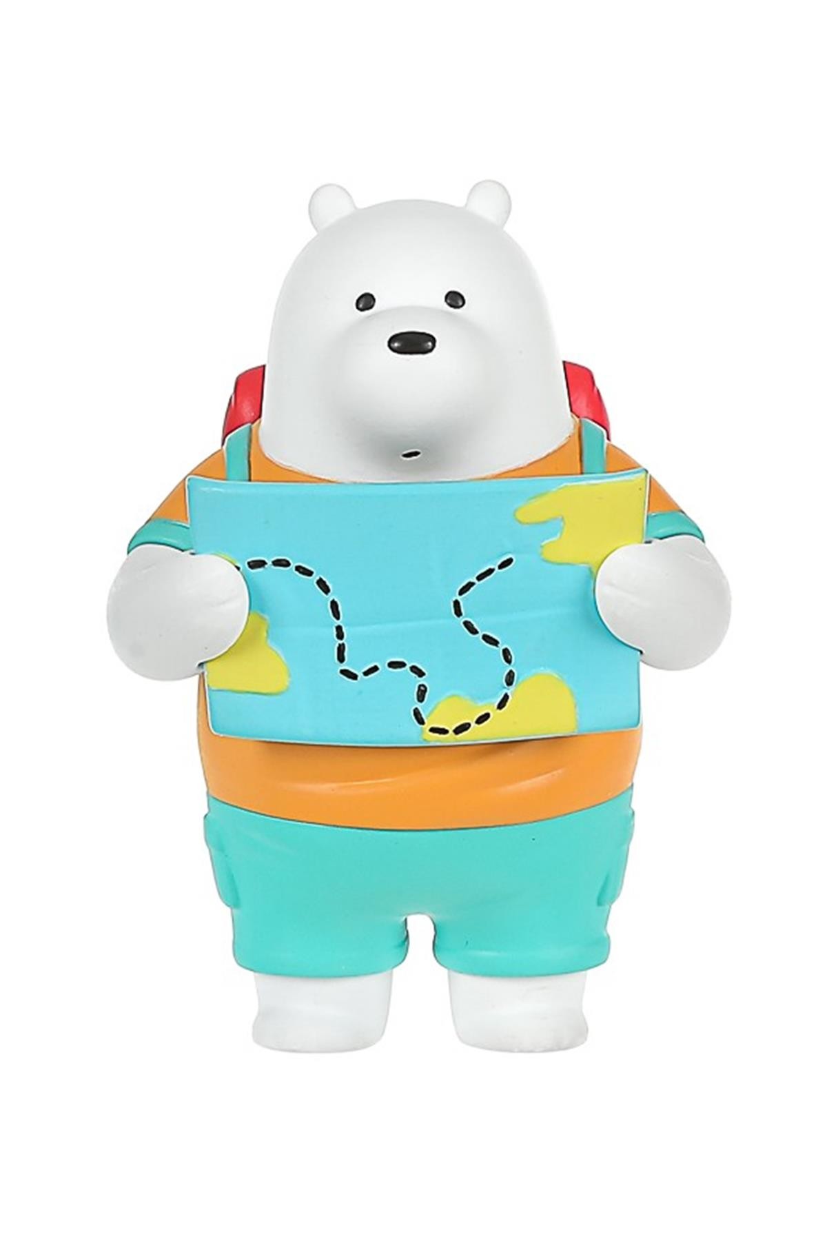 We Bare Bears Lisanslı Seyahat Temalı Sürpriz Mini Figür 6,5Cm