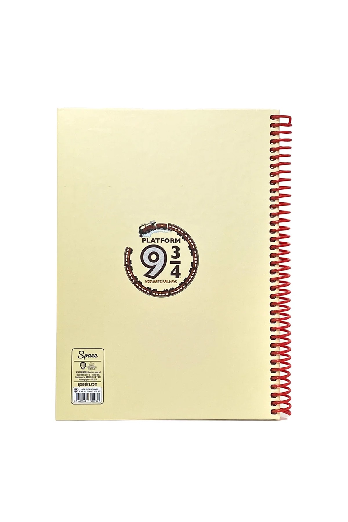 Harry Potter Hogwarts Express Spiralli Sert Kapaklı Defter 96 Yaprak