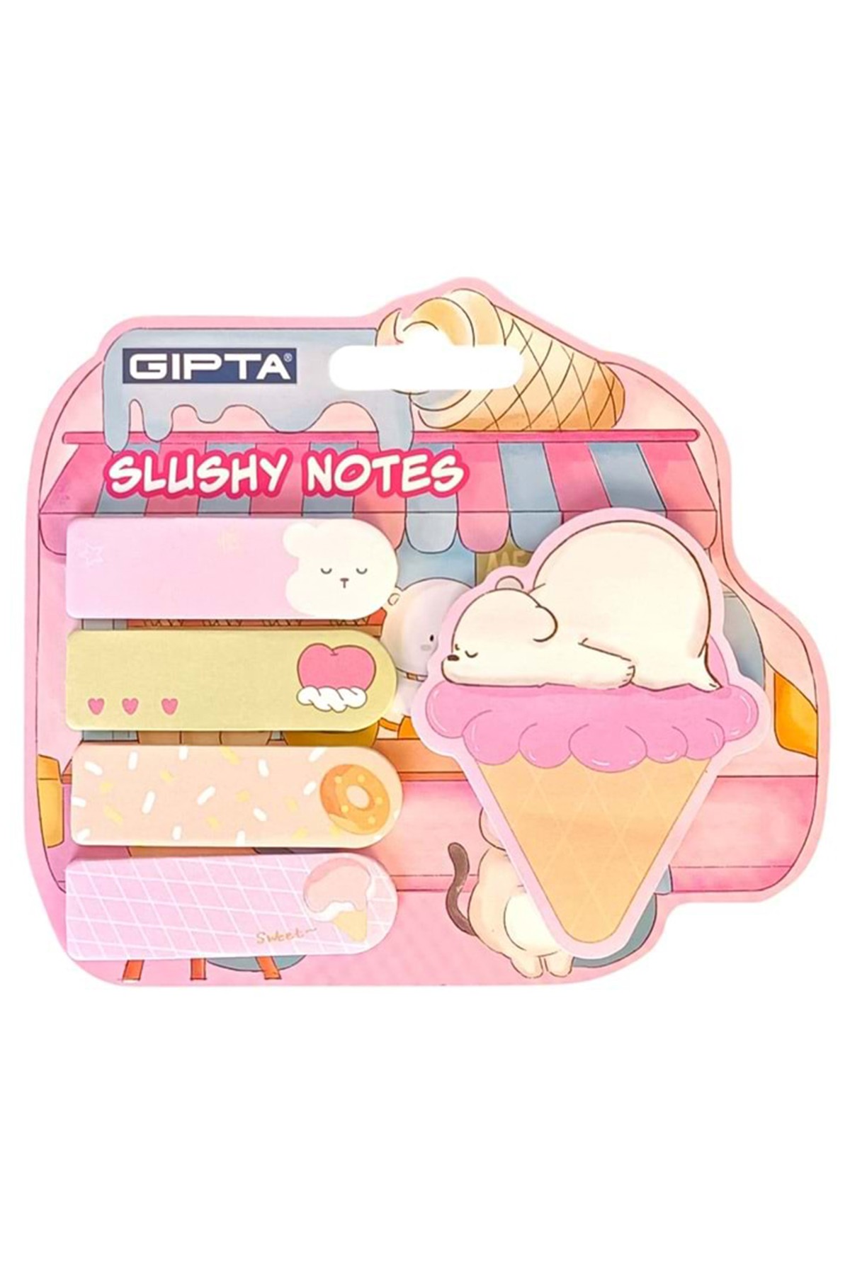 Gıpta Yapışkanlı Not Kağıdı Slushy Notes 20 Yp.