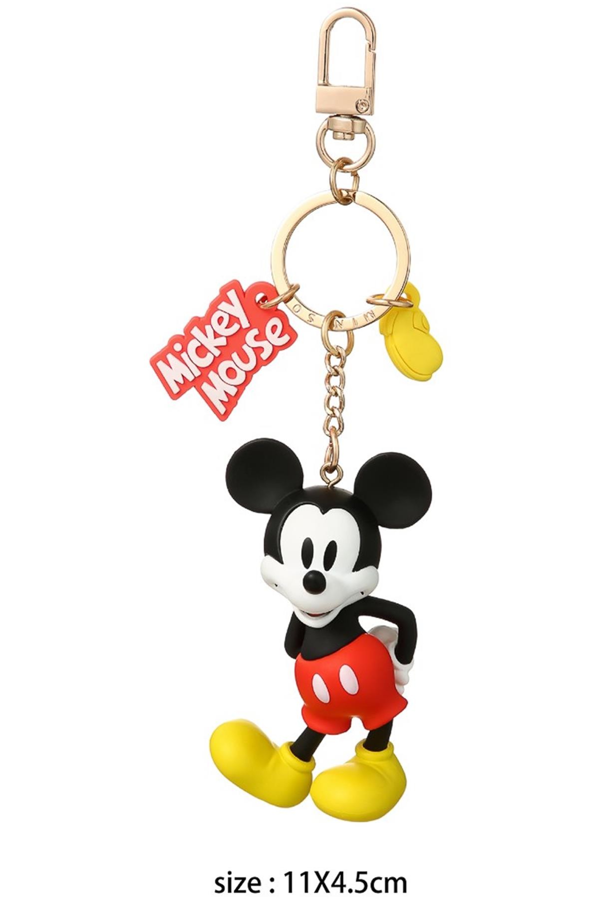 Mickey Mouse Lisanslı Figür Anahtarlık - Mickey