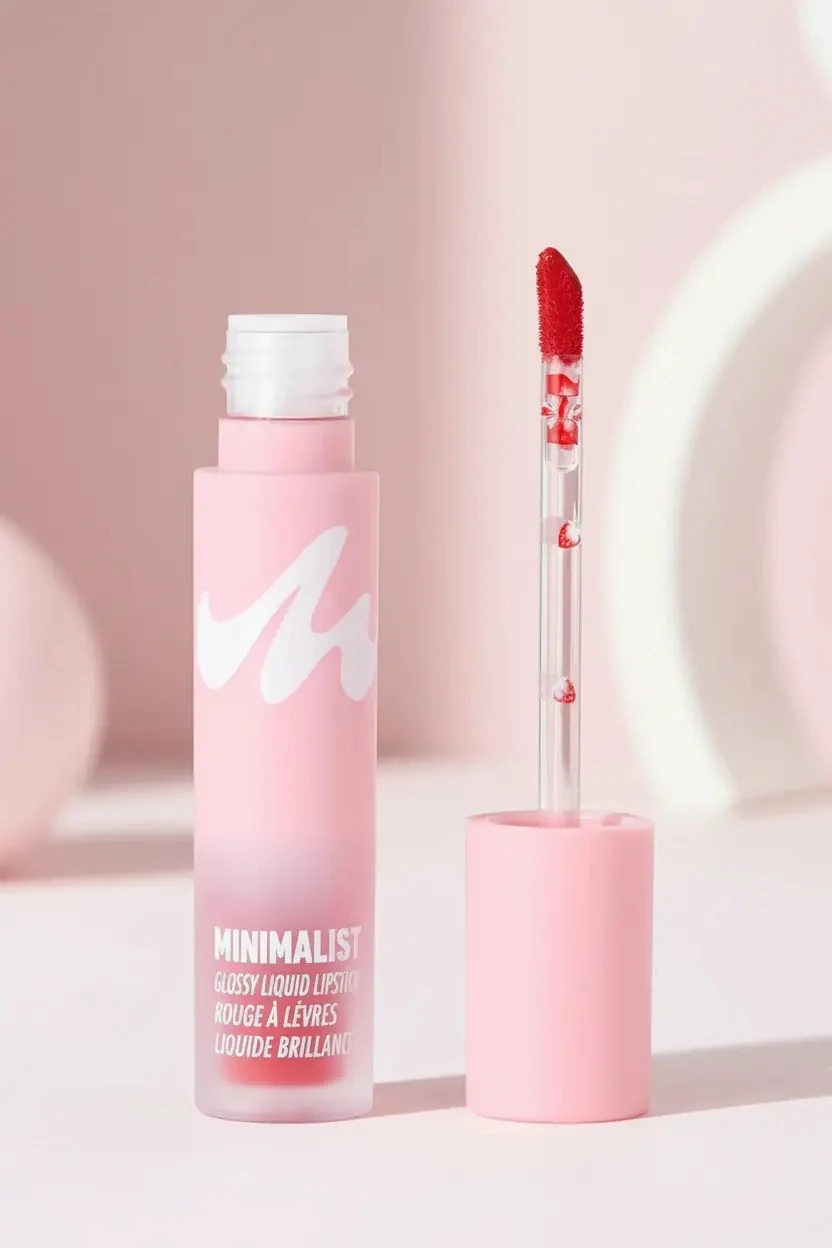 Miniso Lisanslı Minimalist Serisi Likit Ruj 02 – Parlak Bitişli ve Uzun Süre Kalıcı Likit Ruj