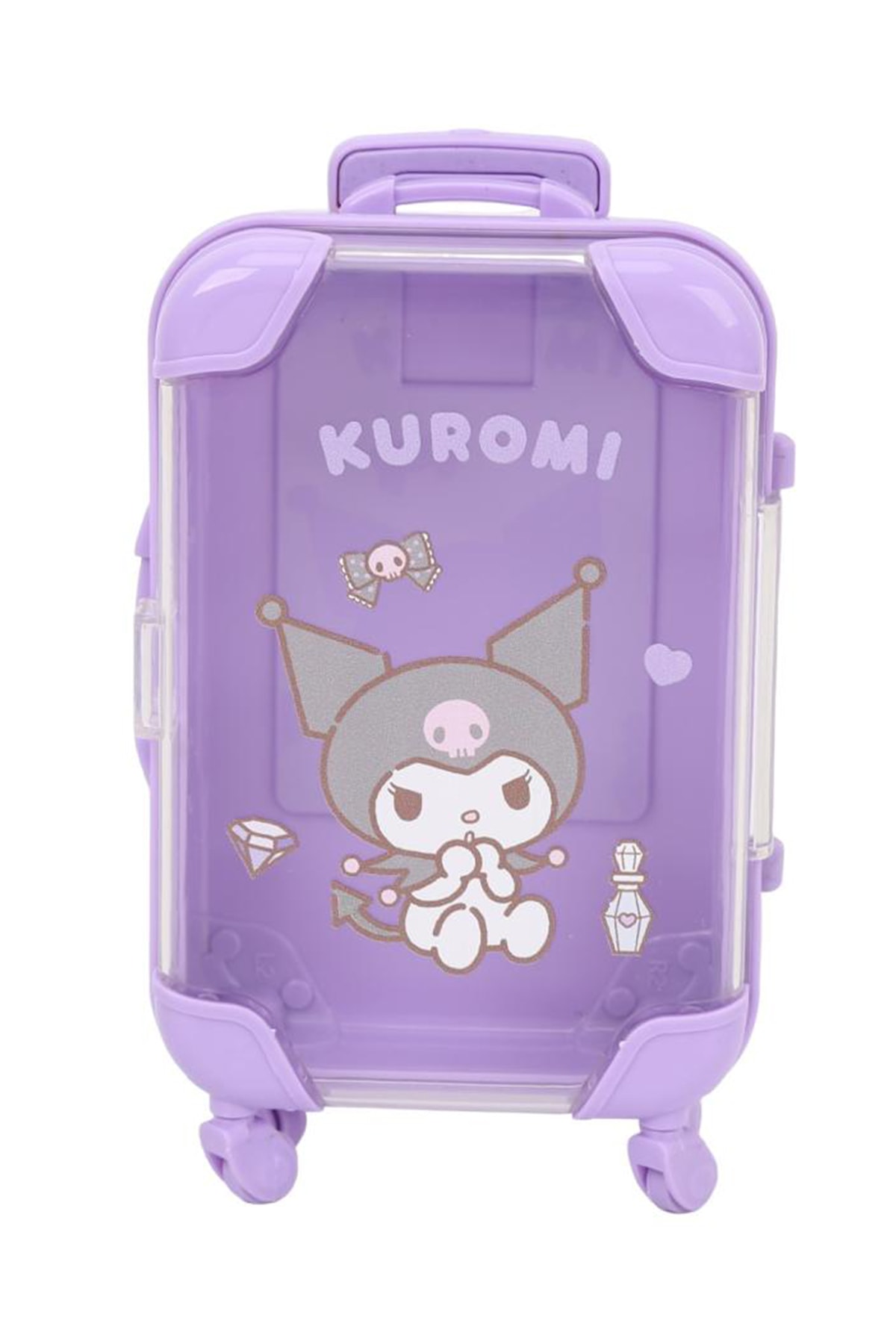 Sanrio Lisanslı Kuromi Mini Bavul Saklama Kutusu